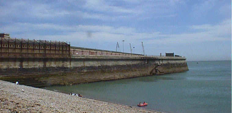 Admiralty Pier from Shakespeare Beach