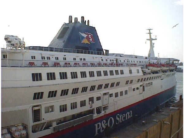 Modern car ferry